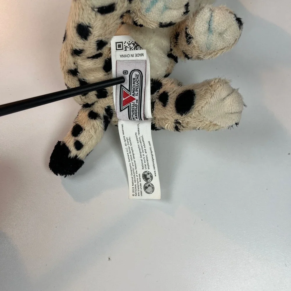National Geographic Lelly Iberian Lynx Plush Spotted Wild Cat Stuffed Animal 6